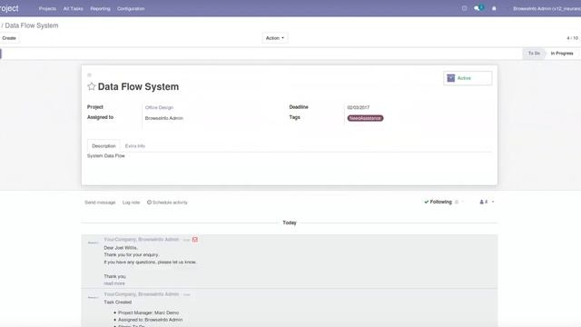 How Import Project Task from CSV/Excel | Odoo Apps Features #odoo #projectmanagement смотреть онлайн