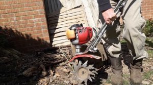 Mantis GX25 Honda engine petrol tiller 4-stroke