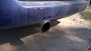 Выхлоп Ganador на Subaru Legacy BG 2.0 атмо