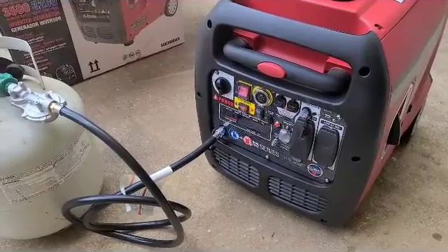 SUA3800iED gas and propane running generator inverter смотреть онлайн