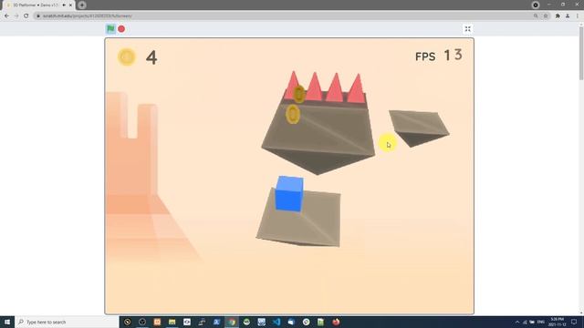 How to make/play 3D platformer game ?? in scratch смотреть онлайн