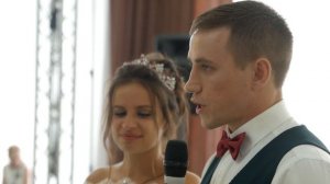Подарок для родителей на свадьбе, душевные слова маме и папе. Очень трогательно!