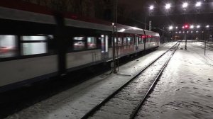 Электропоезд ЭГ2Тв-028 "Иволга 2.0" (ЦППК) пригородный поезд №7206 Одинцово - Лобня.