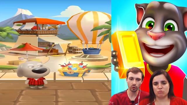 БолтушкА, ПРоХоДиМеЦ и БЭН Собирают ГОРЫ Золота! #528 ИГРА - Том Бег за ЗОЛОТОМ смотреть онлайн