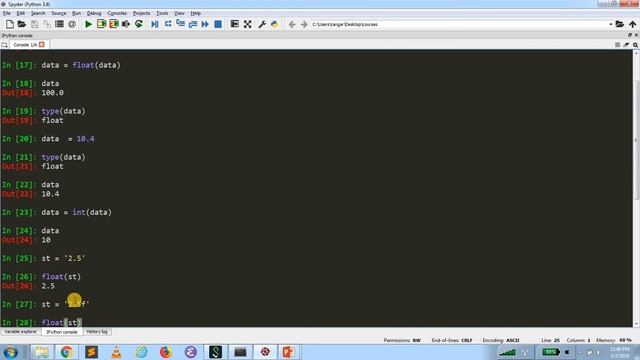 Tamil - Conversion between Data Types