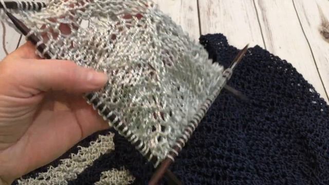 Связала две авоськи спицами. Вязание / готовые работы.