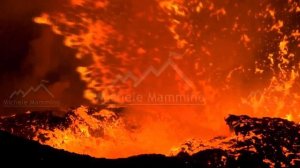 Извержение вулкана Стромболи (Италия),Stromboli volcanic eruption (Italy)