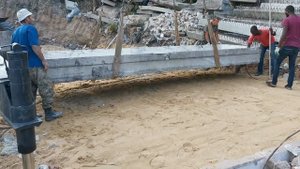 устройство фундамента коробчатого сечения из повторно применяемых жб ребристых плит