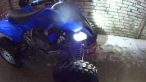 yamaha raptor 250 .заводим  в -14 .