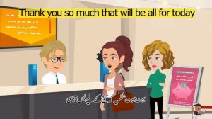 Simple and easy English conversation practice ∣ at the bank ∣ deposit a check∣ English with zee