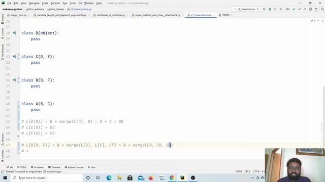 Advanced Python #7 | C3 Linearization in Method Resolution Order (MRO) смотреть онлайн