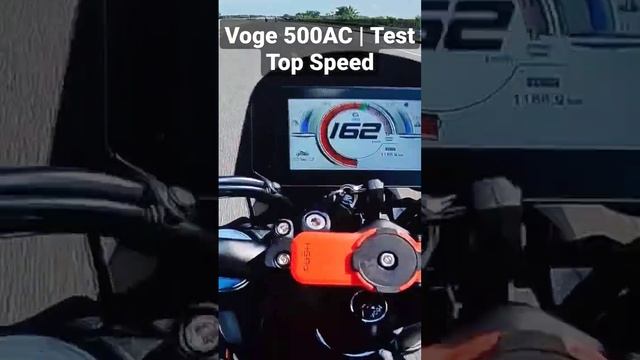 Voge 500AC | Top Speed Test