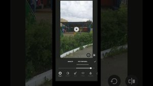 в приложении inshot делаем видео и фото светлее