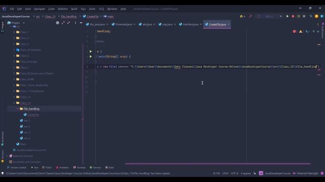 How to pass Test Automation with Java and Selenium Class-13 (File Handling And Exception Handling) смотреть онлайн