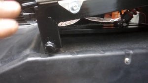 подпружиненное сиденье