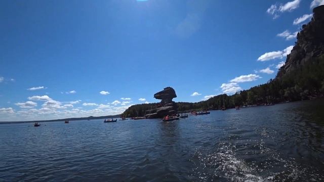 ЛЕТО 2018/БОРОВОЕ/Чудесное утро на озере Бурабай/Путешествие по Казахстану. смотреть онлайн