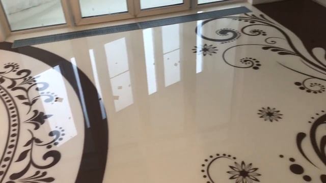 Как выглядит полимерный пол сделанный профессионалами в Москве