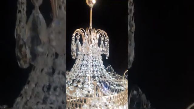 "Милана Плюс Журавлик" Хрустальная подвесная люстра смотреть онлайн