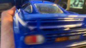 Обзор модели Bugatti 110EB в 1:24 от Bburago