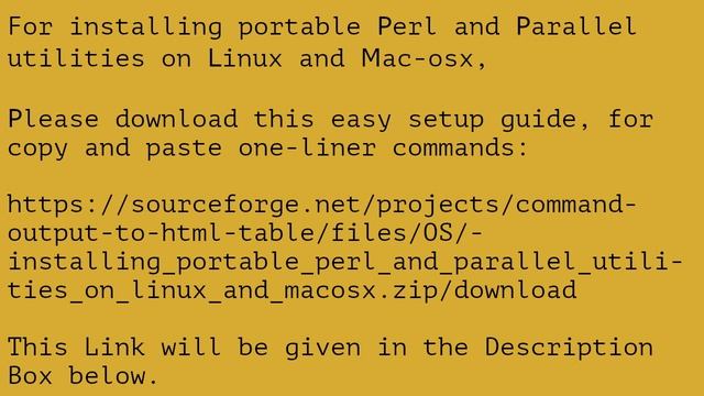 Install Portable Perl / Parallel Utility on Linux / MAC-OSX - Solve Can't locate .pm in @INC errors смотреть онлайн