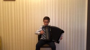 Выпускной экзамен по классу баяна ученика 7 класса Джумаяна Сергея, преподаватель Невский А. И.