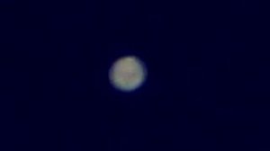 Mars through Celestron telescope