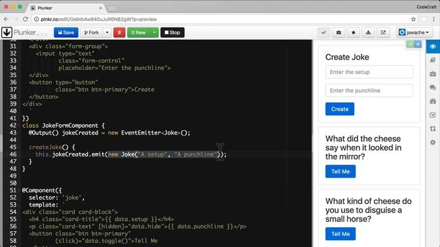 08 Angular Quickstart User Interaction Outputs смотреть онлайн