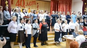 Хор учителей школы 63