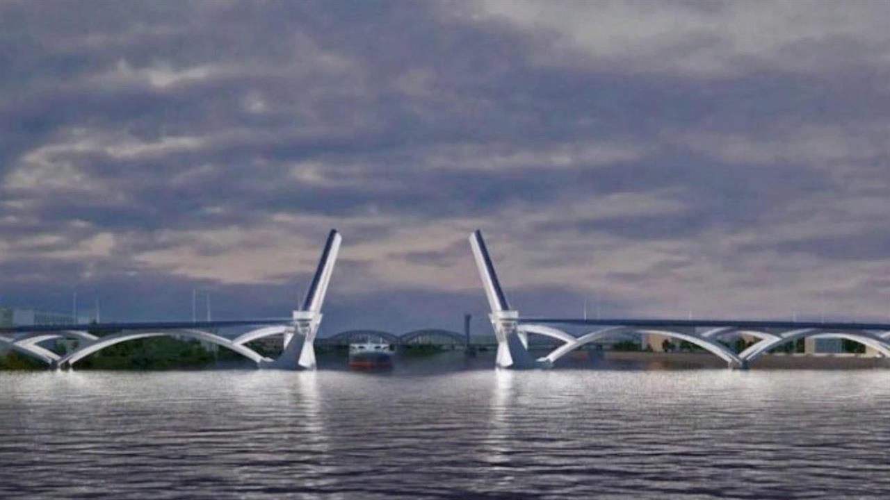 В Петербурге начинается строительство Большого Смоленского моста через Неву