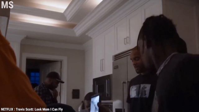 Travis Scott In Studio Making Album ASTROWORLD