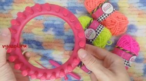 Обзор набора для детского творчества: вязание на луме