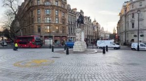 ? ЛОНДОН Трафальгарская площадь ? привезла СОЛНЦЕ из Флориды ЕДУ в КРУИЗ 05.01.2023