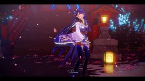 【Genshin Impact MMD／4K／60FPS】Raiden Ei【千灯愿】