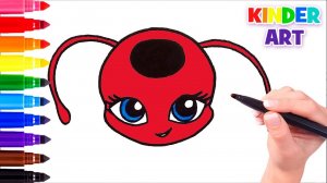 Как нарисовать Тикки из Леди Баг