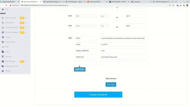 Instalar Odoo 14 en CyberPanel con Docker смотреть онлайн
