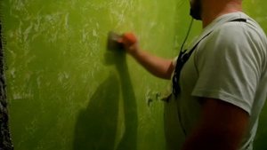 Декоративная штукатурка в Ванной ( К.DJ) Итоr.+ Краш-тест