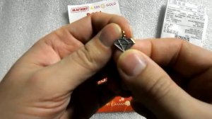 Подарок от 585Gold и магазина Магнит. Подвеска в подарок от 585Gold.