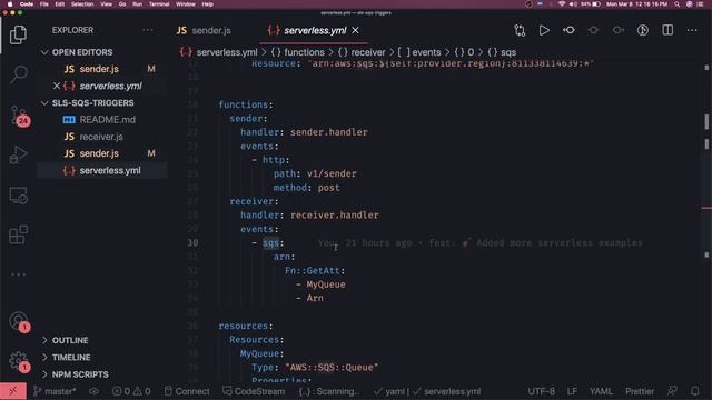 AWS serverless with SQS Send and Receive Lambda #22 смотреть онлайн