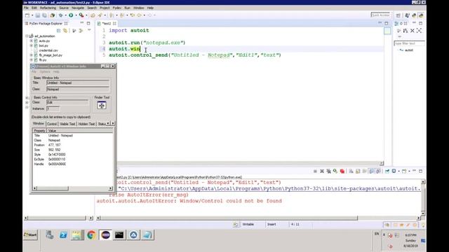 AUTOIT PYTHON|AUTOIT PYTHON SELENIUM |AUTOIT PYTHON TUTORIAL|AUTOIT TUTORIAL,AUTOIT SELENIUM TUTORI смотреть онлайн