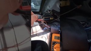 как определить полностью проводов идущих на колонку