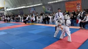 Как быстро победить поединок. Вазари. Пробить соперника. Досрочная победа. Кикушин каратэ дети