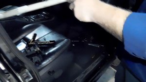 Мерседес МL350 W163 Блок управления климатом.