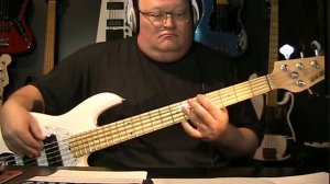 Dave Stewart featuring Candy Dulfer Lilly Was Here Bass Cover with Notes & Tab