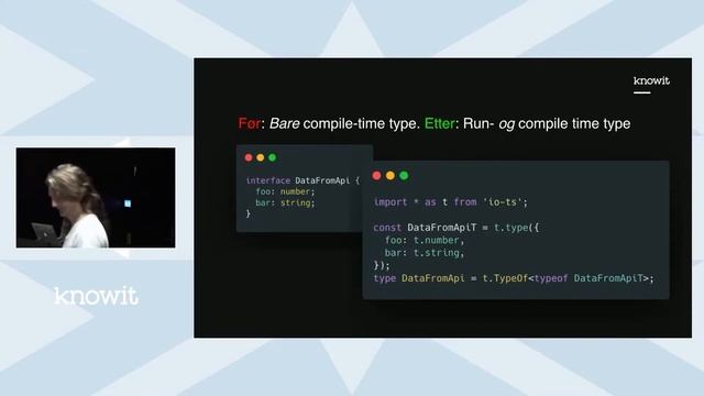 Typescript Runtime Type Checking -  Audun Halland