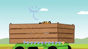 Караоке для детей. Песенки для детей - Едет трактор