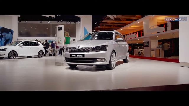 Парижский автосалон - 2014: Skoda Fabia Combi смотреть онлайн