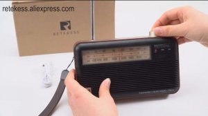 ?Портативное ретро радио Retekess TR614✨