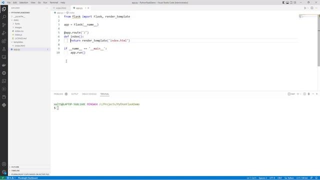 Flask Python Web Development: Building a Responsive Website with HTML, CSS and JavaScript