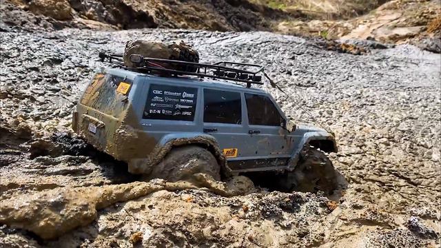 JEEP Cherokee | Axial scx10 ii | MUD Racing | Rc4wd смотреть онлайн