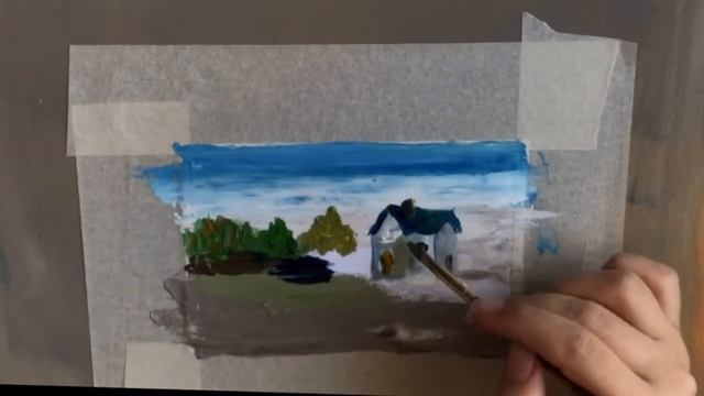 Как писать маслом? С чего начать рисовать масляными красками? Oil painting. Поэтапное для начинающи